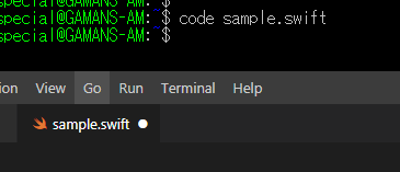 swift + vs code + wsl - よきにはからえ