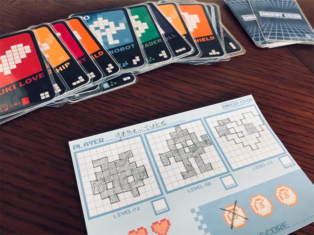 INSERT COIN TO PLAY - TKDK PNP｜プリントアンドプレイのボード