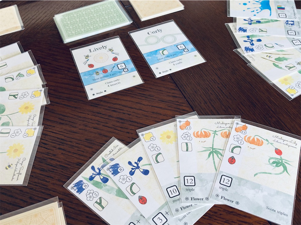 Wildflowers TKDK PNP｜プリントアンドプレイのボードゲームのブログ