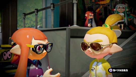 スプラトゥーンのスクリーンショット 広場のボーイとガール達 ゲームの記憶