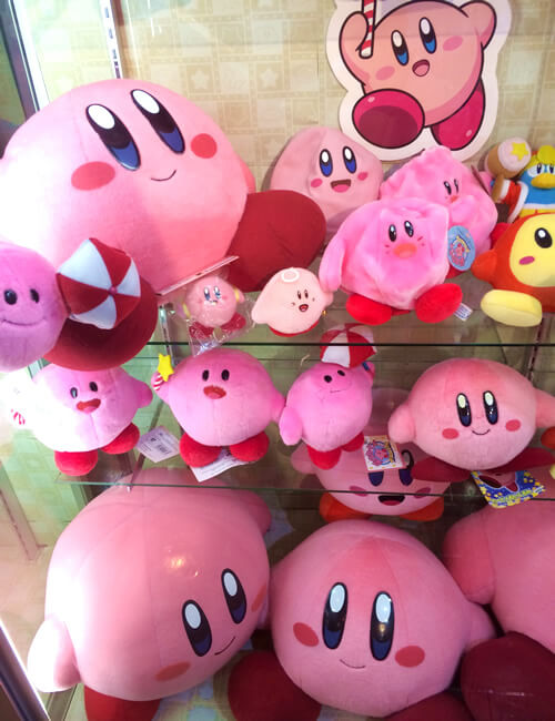 カービィのぬいぐるみ達