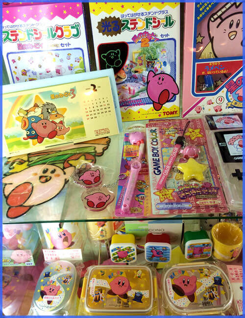 ゲームボーイカラー専用ストラップ付クリーナー　カービィ　レア？　きらきらきっず ゲームボーイカラー専用ストラップ付クリーナー カービィ レア
