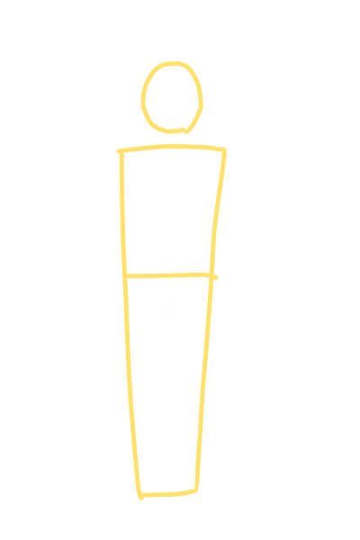 カンタンに絵が上達する、体の描き方1(スマブラのピットくん)