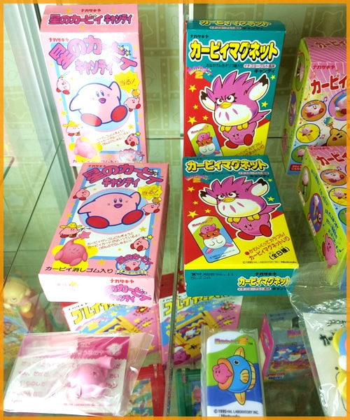 星のカービィキャンディとカービィマグネット