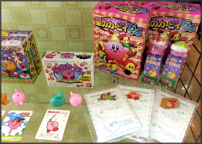星のカービィ64のピンズとラムネ菓子