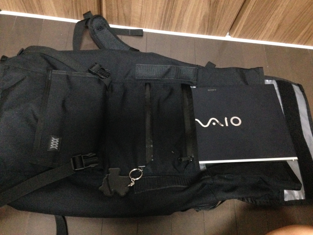 Mission Workshop THE FITZROY レビュー】多い荷物も余裕で収納できる