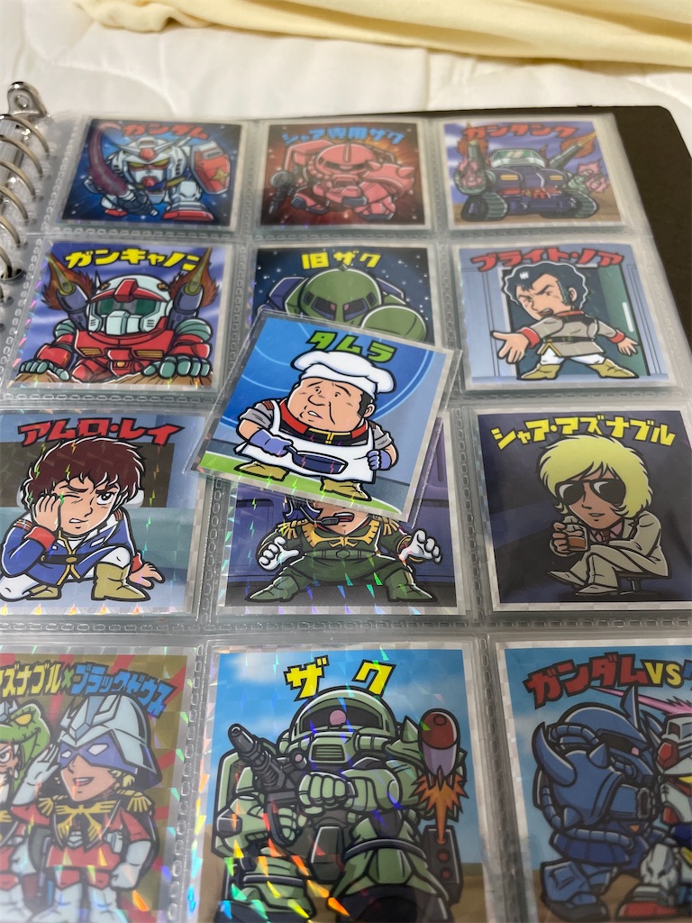 ガンダムマンチョコ スペシャルエディション その14 ガノタのチラシの裏