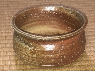 ジョブズお気に入りの作家・高橋楽斎の作品 信楽焼・建水 - お茶