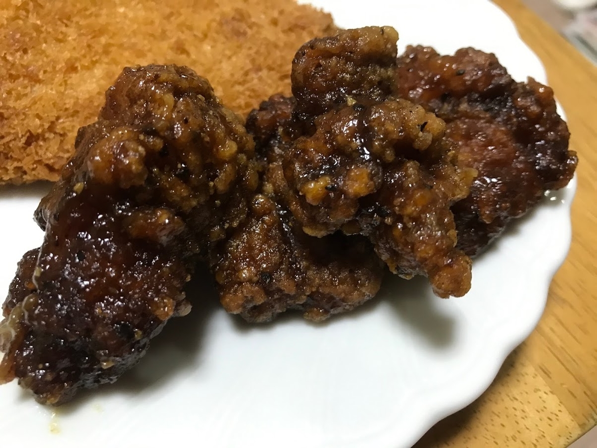 大人の辛揚げ ピリ辛黒胡椒ソース