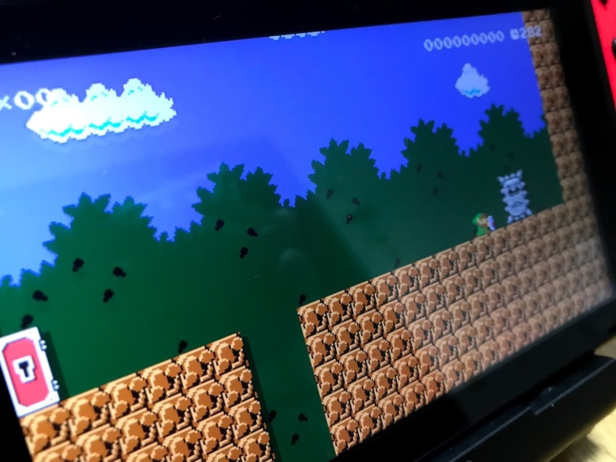 スーパーマリオメーカー2　ゼルダの伝説　リンク　マスターソード