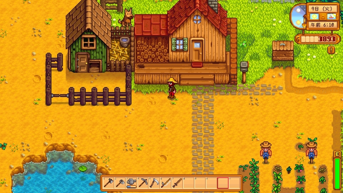 Stardew Valley スターデューバレー Steam版 を遊んでると落ちるので対処した コバろぐ