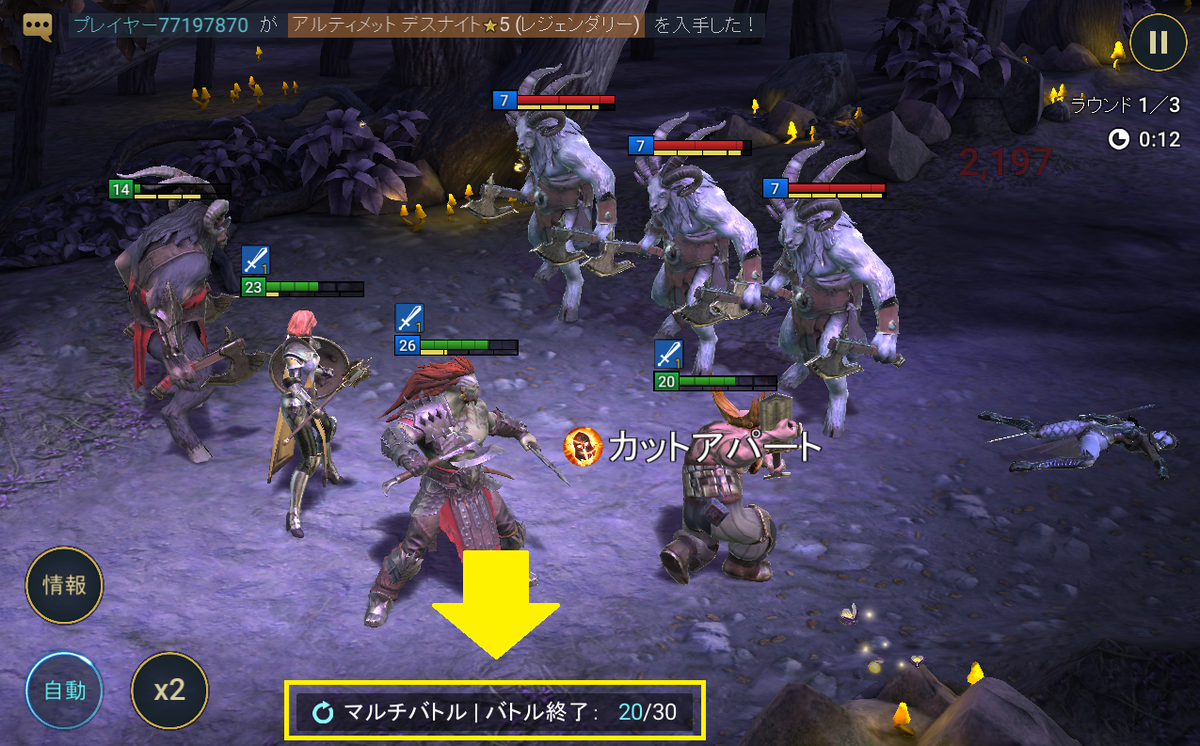 RAID: Shadow Legends　レイドシャドウレジェンド