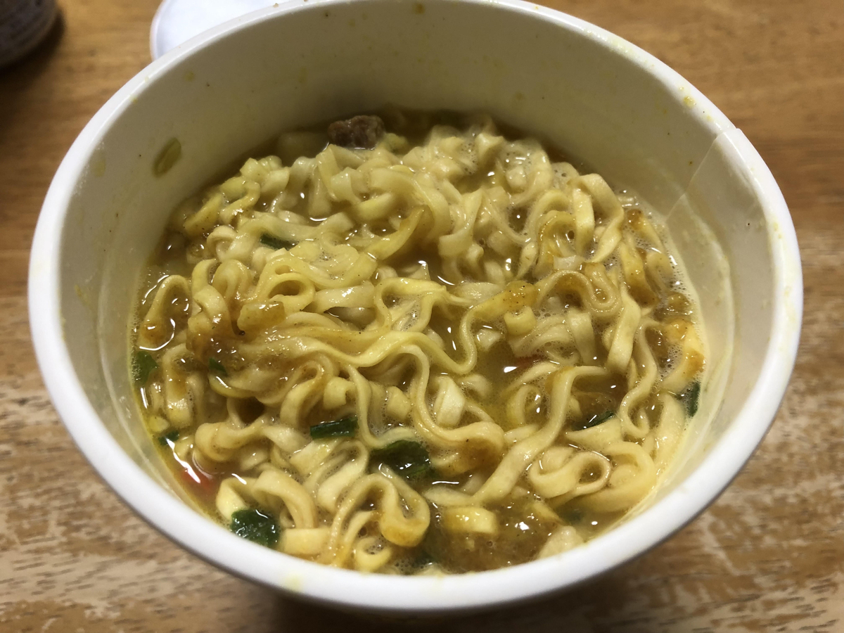 魔改造カップヌードルカレー
