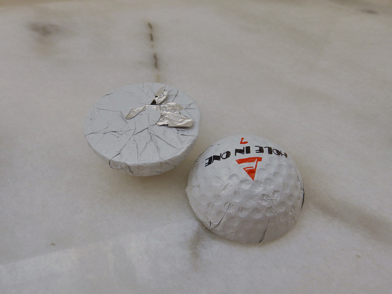 ゴルフボールのチョコレート Garadanikki