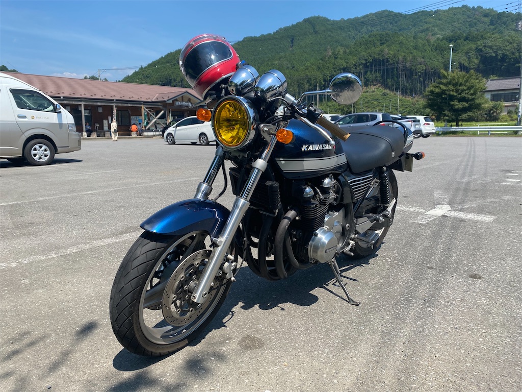 ゼファー750 絶版車 マーシャルベッドライト 889ドライビングランプ