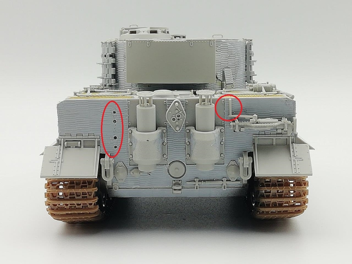 トランぺッター】ティーガーⅠ その3 組立てて気づいた点は？ - プラモ