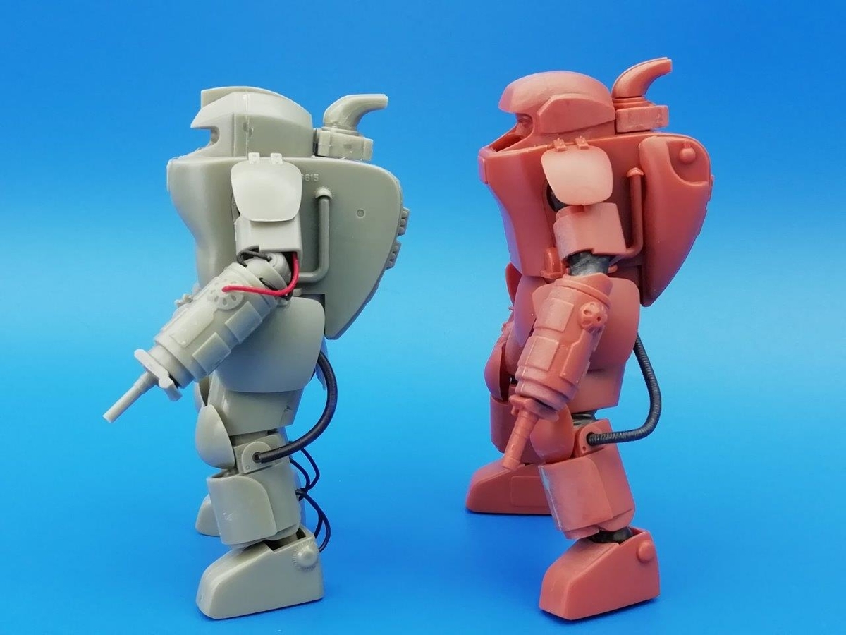 sf3d プラモデル マシーネンクリーガー 新生 を作ってみた -