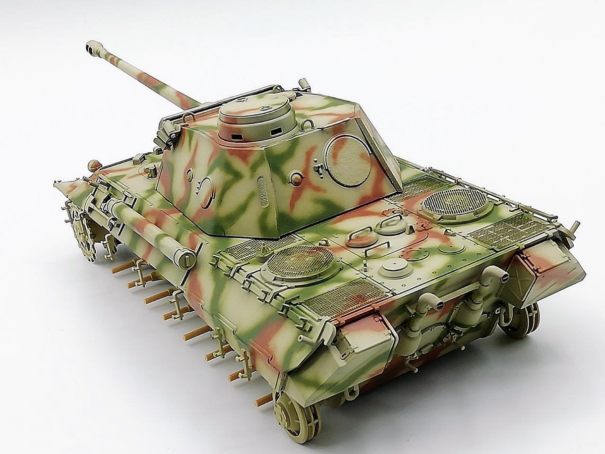 ドイツ戦車の3色迷彩塗装手法 - プラモDEブログ