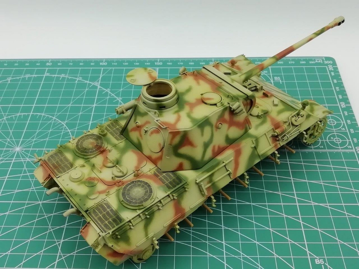 タミヤ 1/35 パンサーD型④ - プラモDEブログ