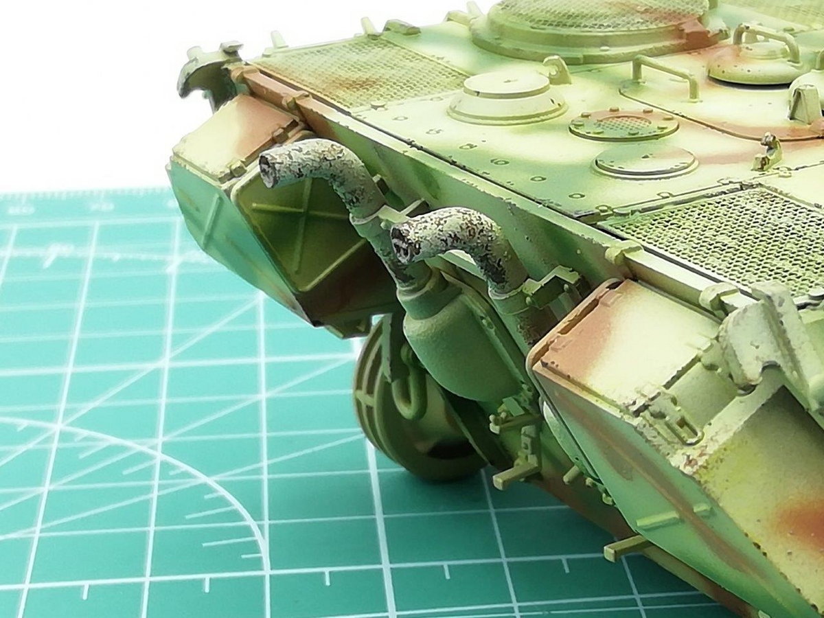 ドイツ戦車の3色迷彩塗装手法 - プラモDEブログ