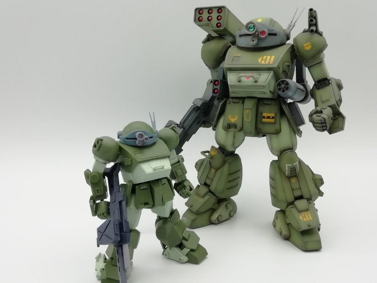 HGスコープドッグ：80年代メカの魅力とバンダイの最新技術 - プラモDE