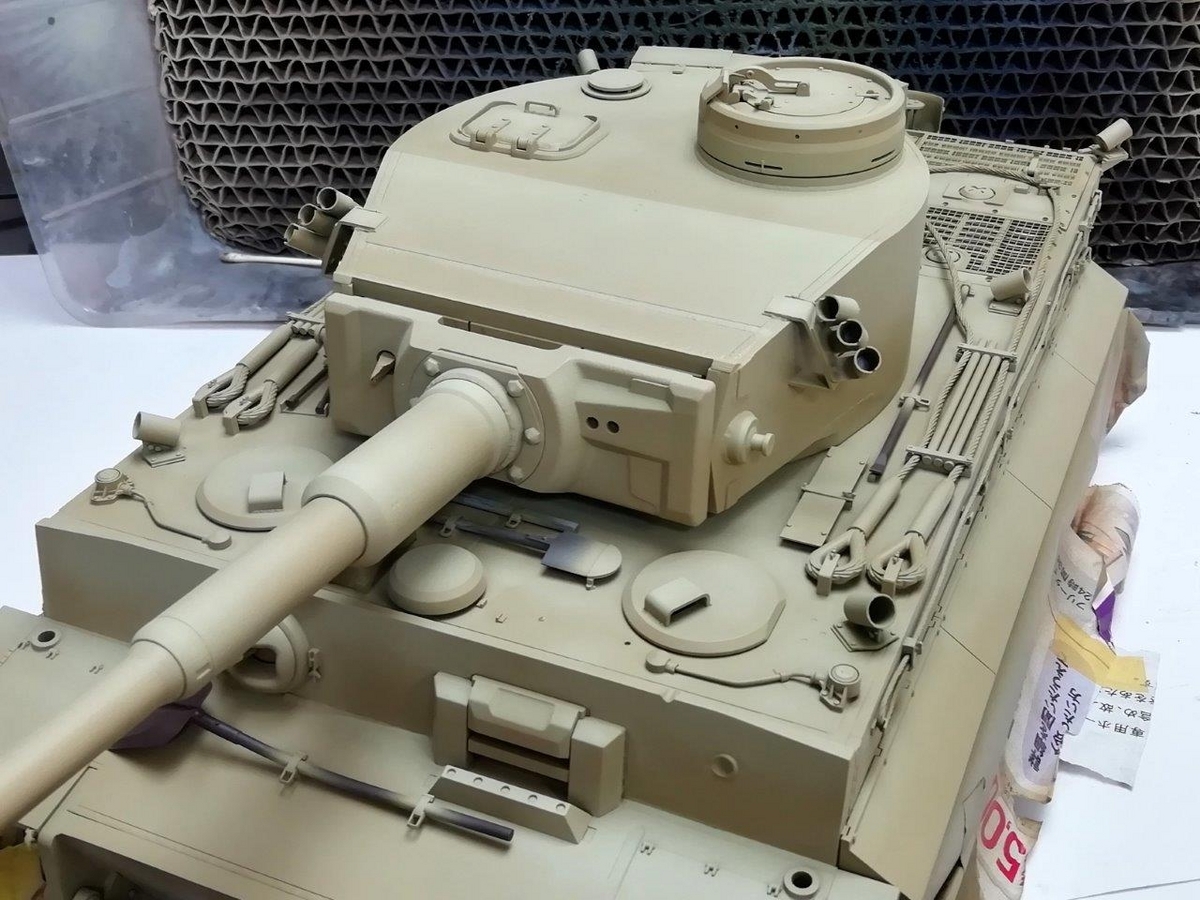 タコム 1/16 ティーガー1 塗装とウェザリング - プラモDEブログ