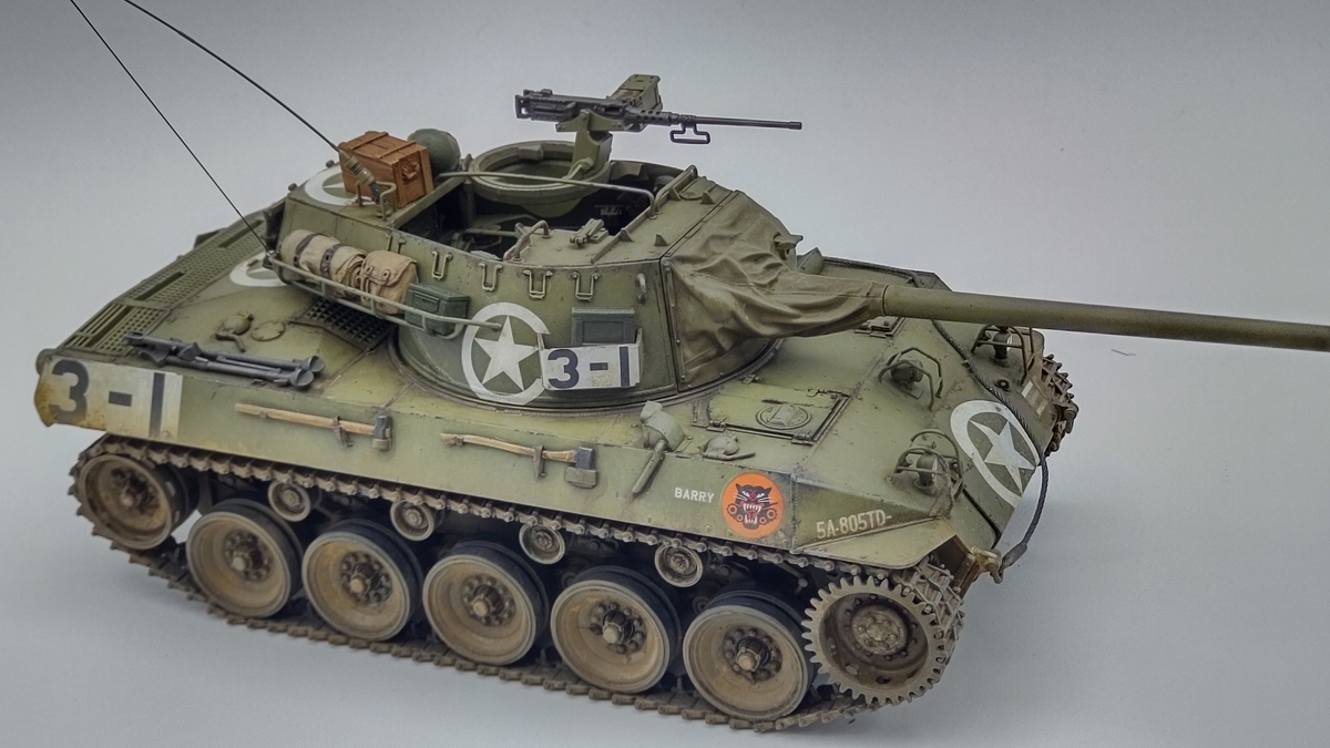 タミヤ 1/35 M18 ヘルキャット 完成品 特別企画】【ちょい組み