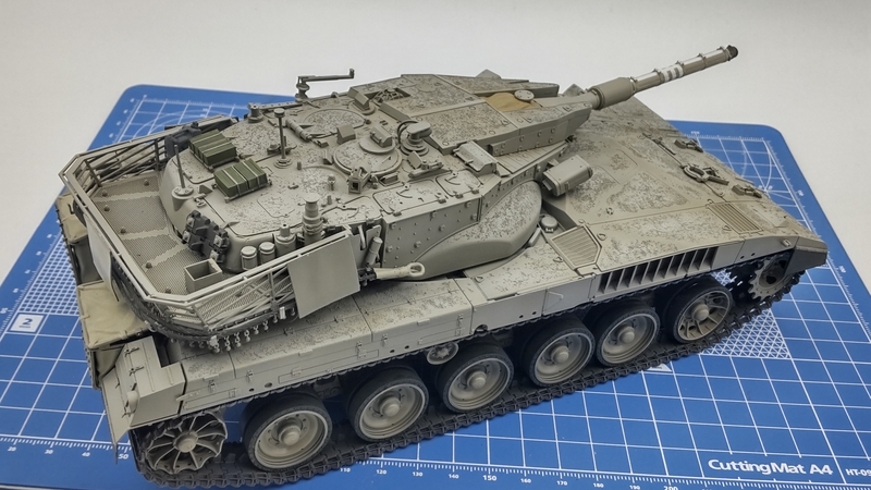 メルカバMk2 塗装の工程 - プラモDEブログ