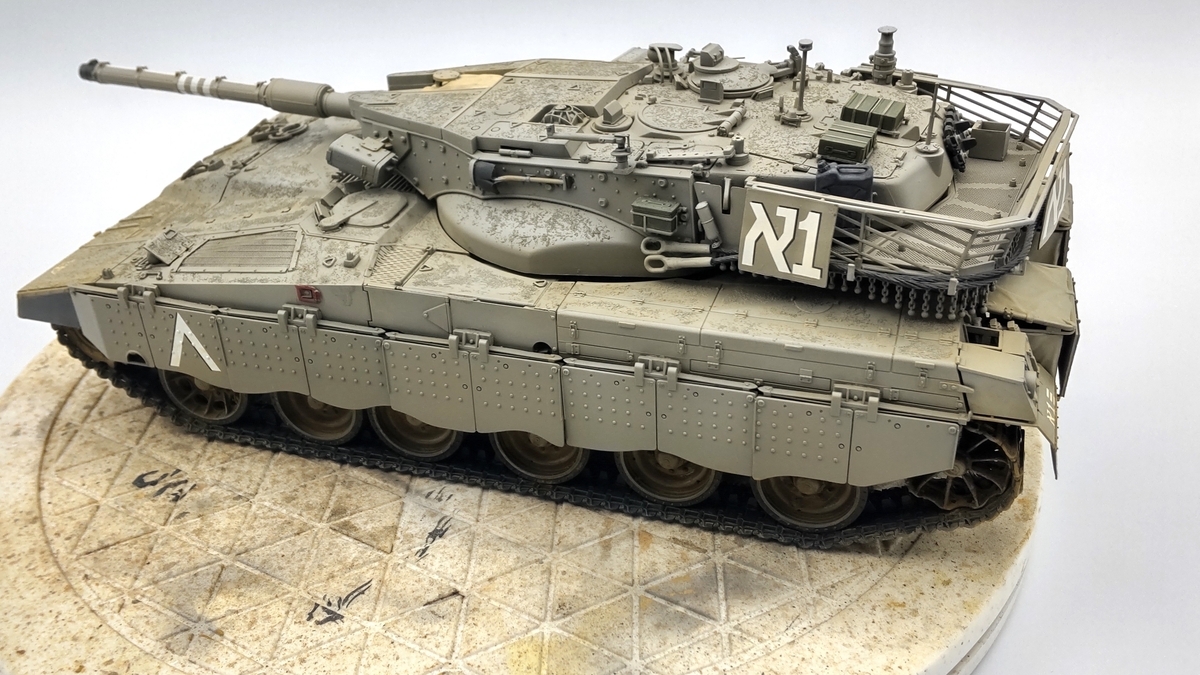 メルカバMk.2Bの制作記録 - プラモDEブログ