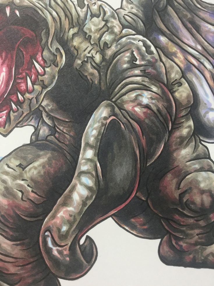 豪力怪獣アロン - 絵描きはつらいよ