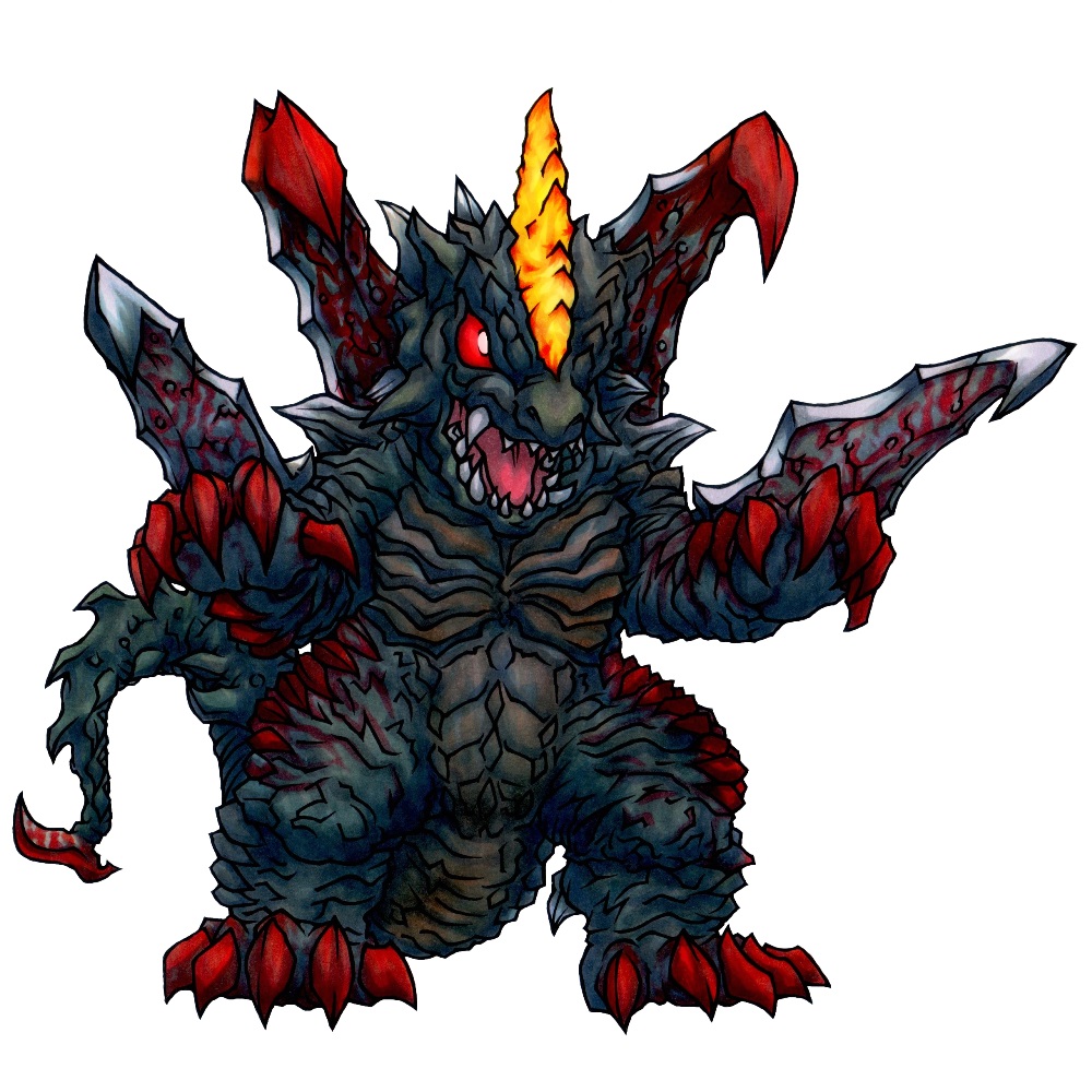 爆撃骨獣グルジオキング - 絵描きはつらいよ