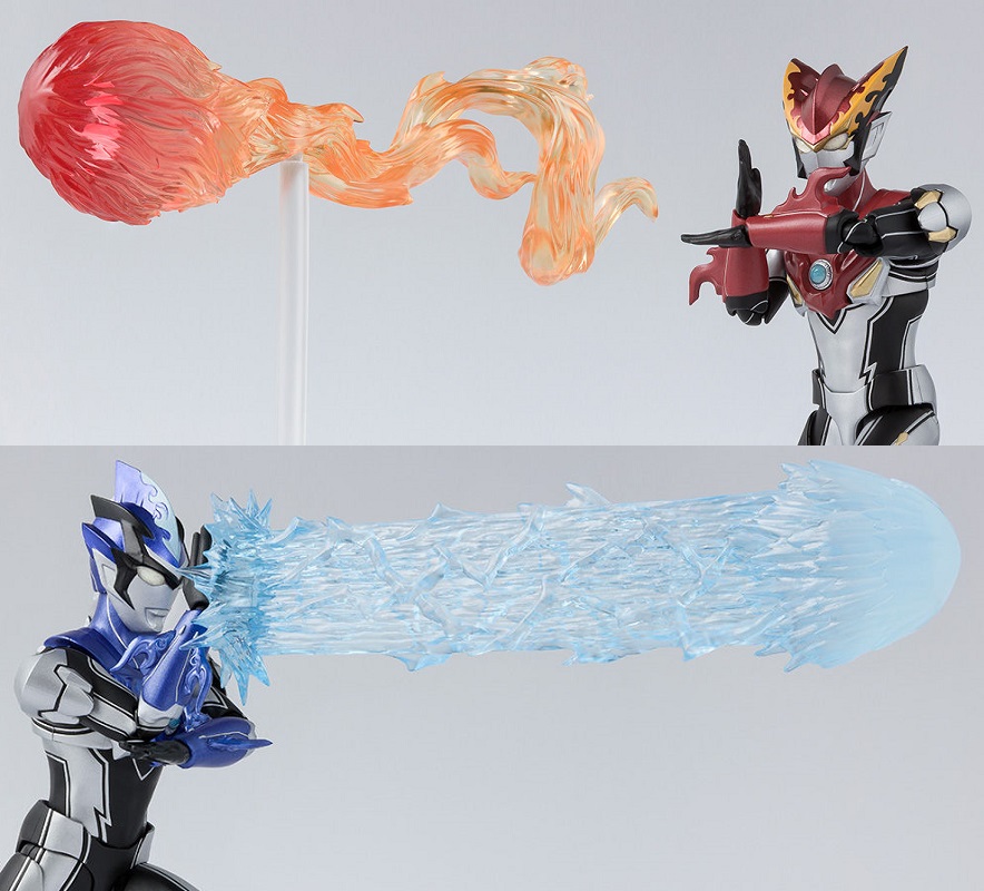 S.H.フィギュアーツ ウルトラマンロッソ フレイム ブル アクア S.H.