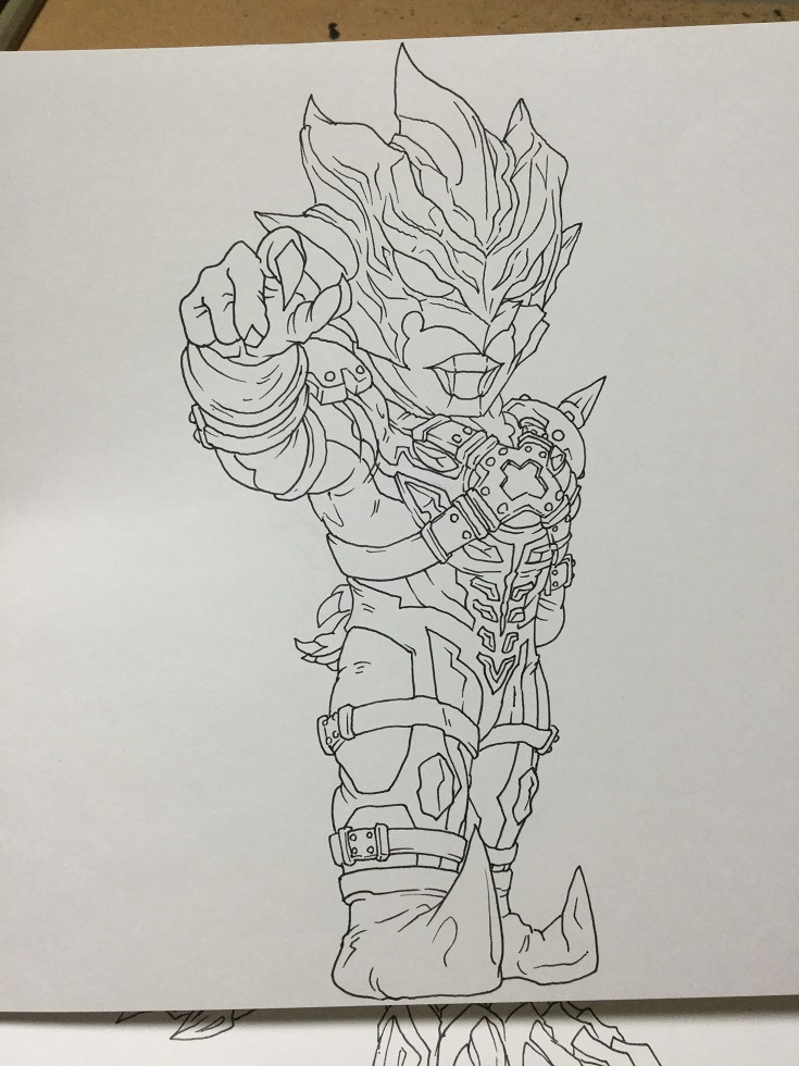 ウルトラマントレギア - 絵描きはつらいよ