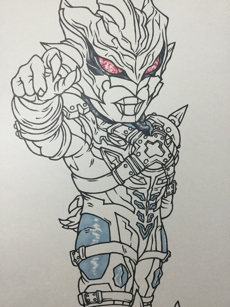 ウルトラマントレギア - 絵描きはつらいよ