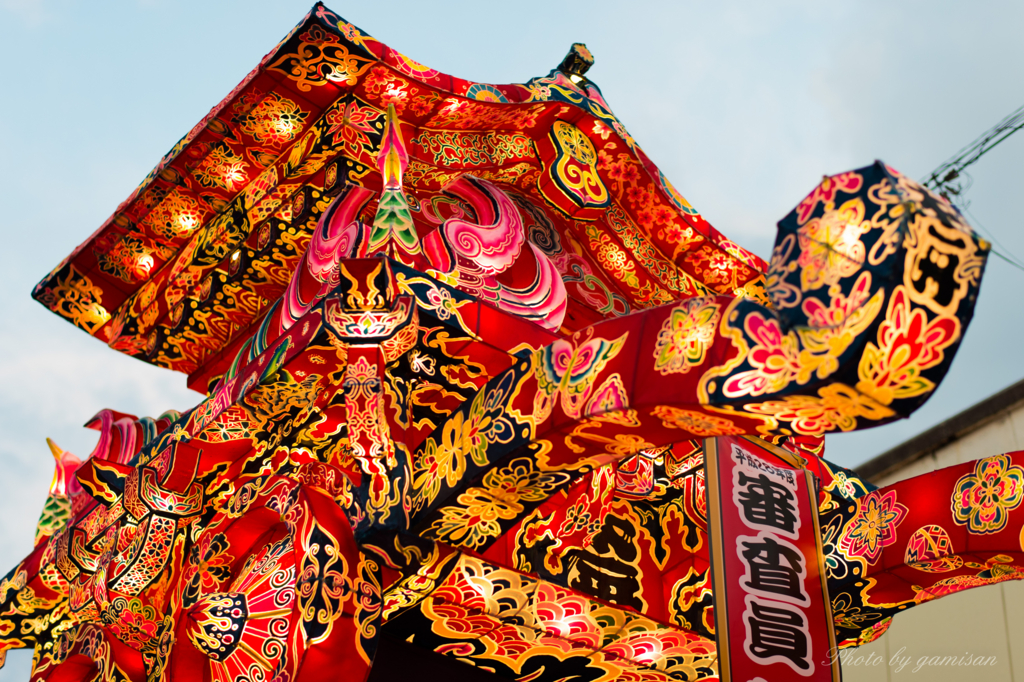 砺波夜高祭りの行燈