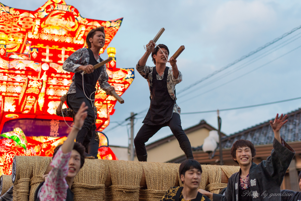 砺波夜高祭り