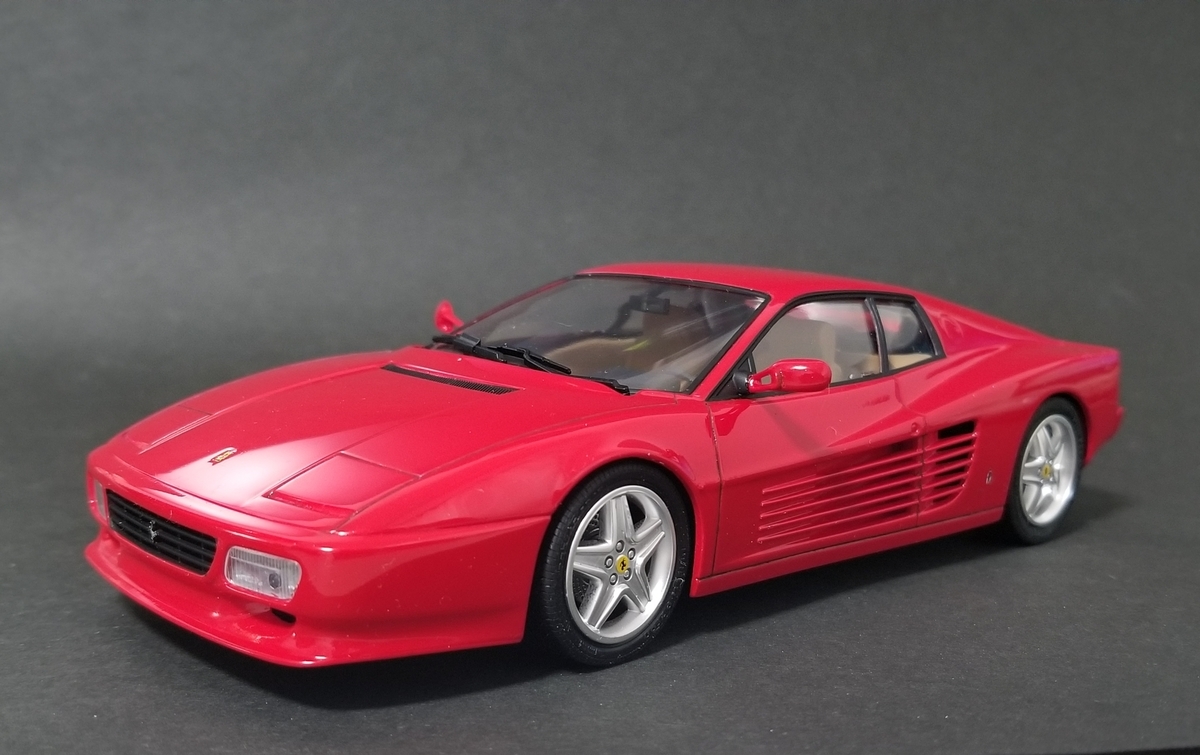 フジミ フェラーリ 512TR 製作記⑨ 完成！ - 晩酌モデラー日記