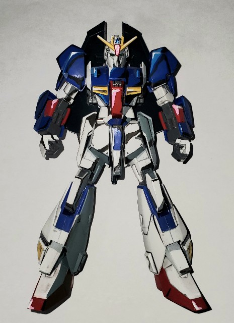 アニメに見えるプラモデル！ ゼータガンダム - 晩酌モデラー日記