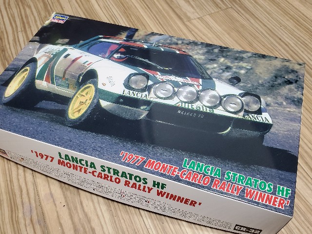 ランチャ ストラトス① 開封の儀 いざリベンジ - 晩酌モデラー日記