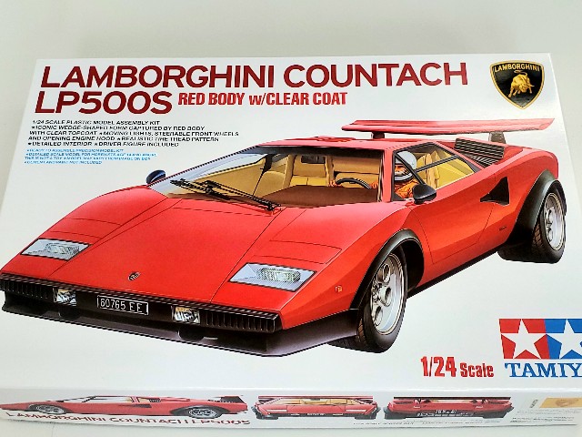田宮カウンタックLP500Sスペアボディ タミヤ ランボルギーニ カウンタック LP500s スペアボディセット