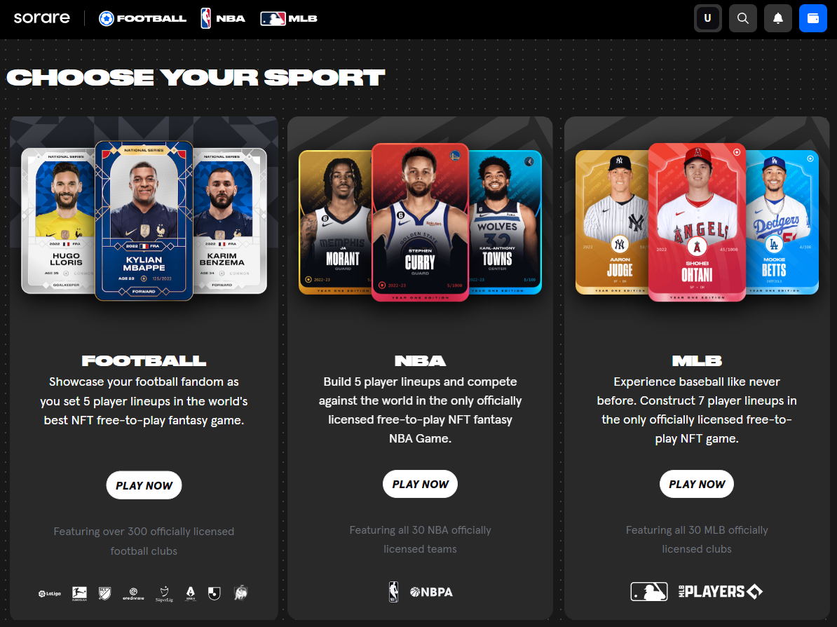 ワールドカップ2022 世界的な人気が出そう】スポーツの試合結果に連動する大注目のNFTゲーム『SORARE』 遊び方 - 30代夫婦の賃貸シンプル生活