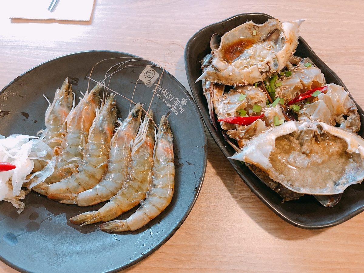 ケジャンとセウ