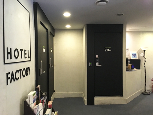 ホテルファクトリー館内2階