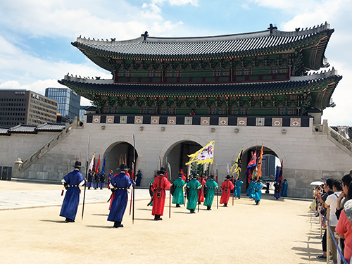 景福宮守門将交代儀式