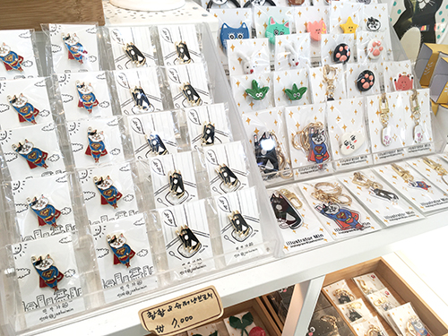 サムジキル 猫雑貨jaehoimin（グリムジェンイミン）のお店