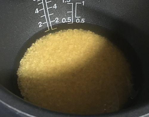 とうもろこしひげ茶とお米