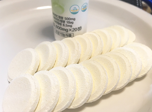 発砲ビタミン「Ever Vita  Zn.C.D」