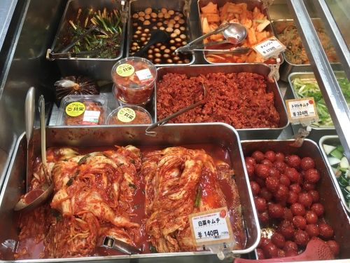 韓国食材「共栄」のキムチin上野コリアンタウン