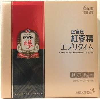 正官庄 紅蔘精 エブリタイムV 33包 韓国人蔘公社 6年根 正官庄 紅蔘精 エブリタイムV 33包 韓国人蔘公社 6年根