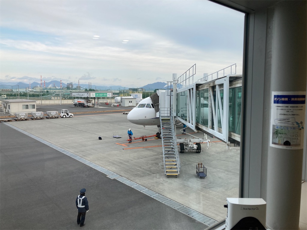 搭乗記】ANA羽田岩国 羽田空港サテライトから岩国錦帯橋空港へ！ - が